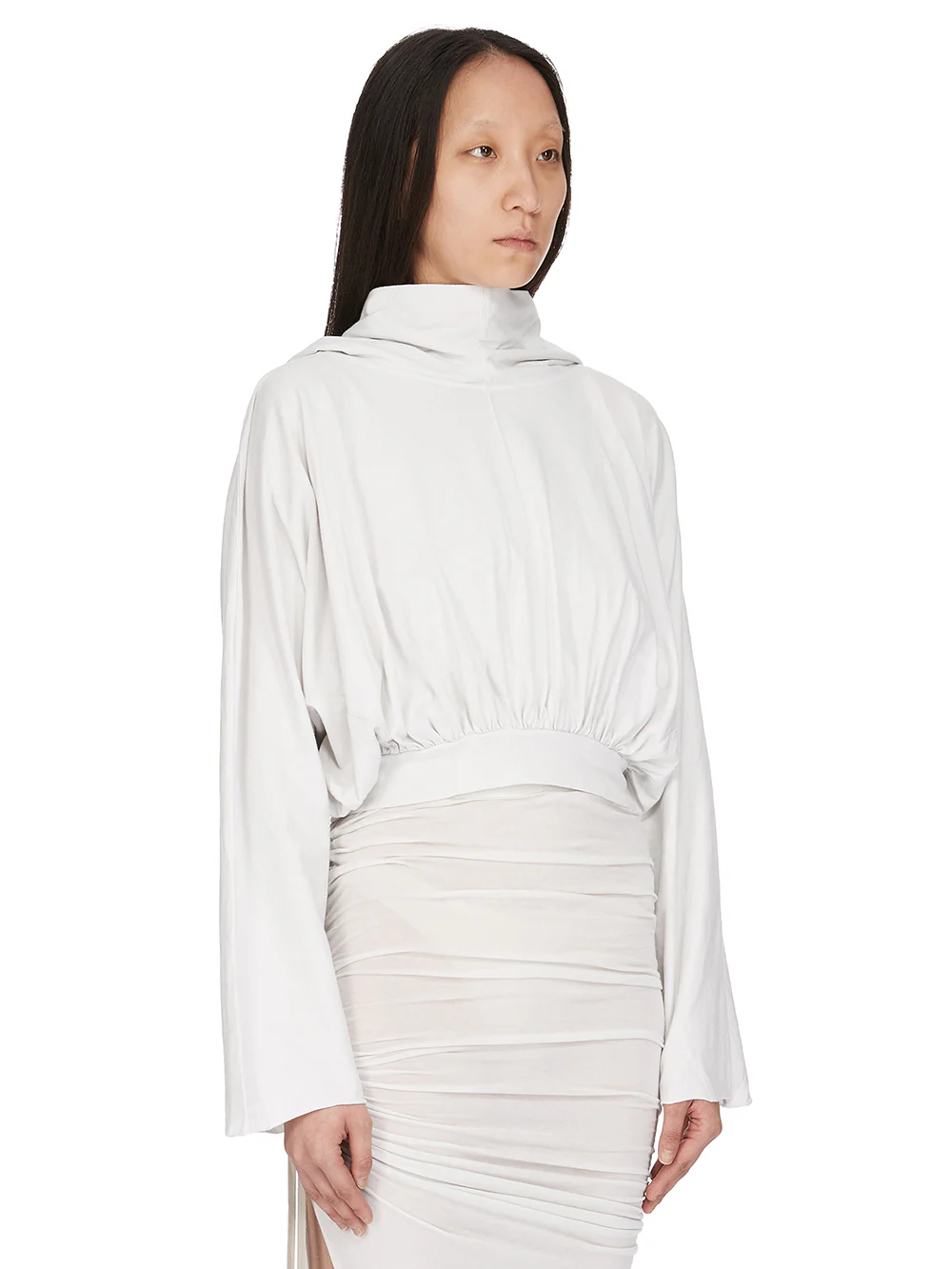 DS01F4218_RN_51 | CROPPED HOODED TOP - Image 2
