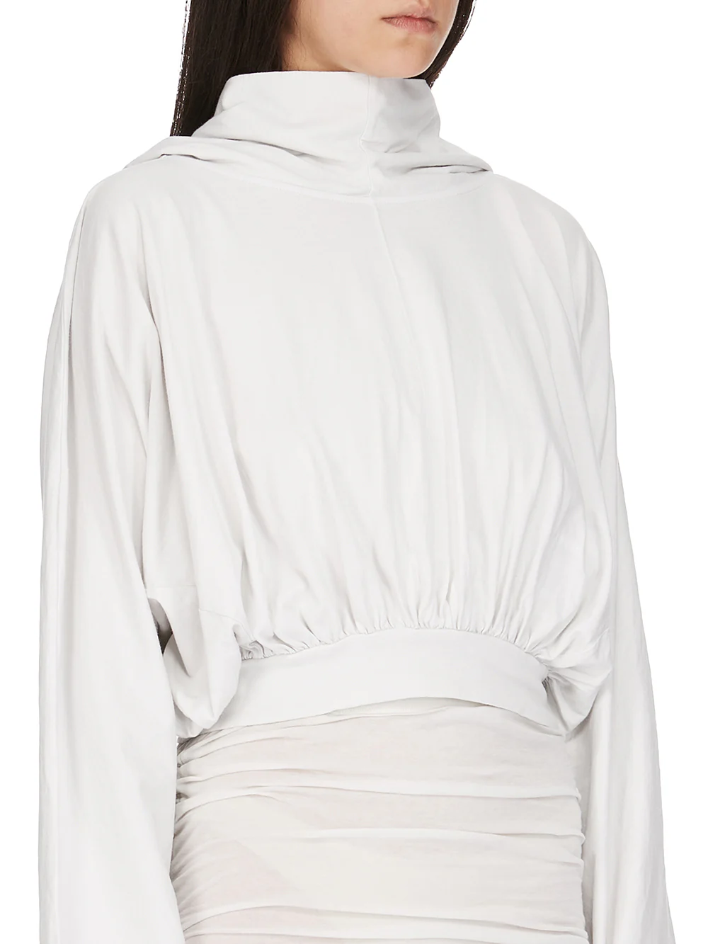 DS01F4218_RN_51 | CROPPED HOODED TOP - Image 4