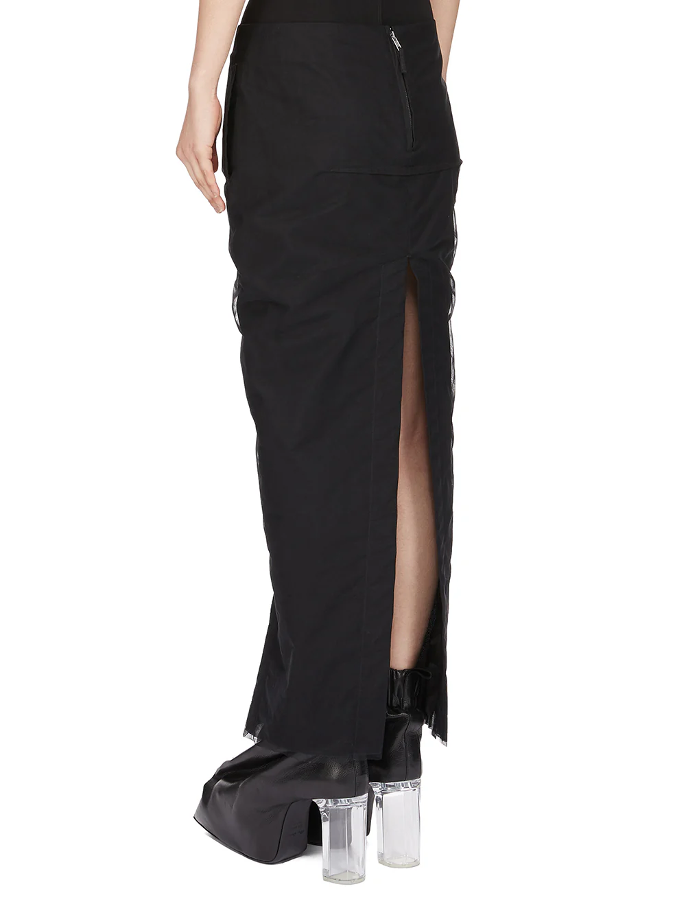 RO01F6338_TUCVJ_09 | SLICED SKIRT - Image 3