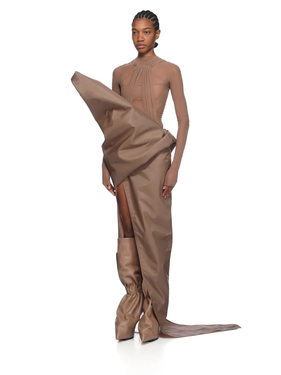 RO01F6391_NCV_44 | TEMPLE DRAPED SKIRT - Image 3