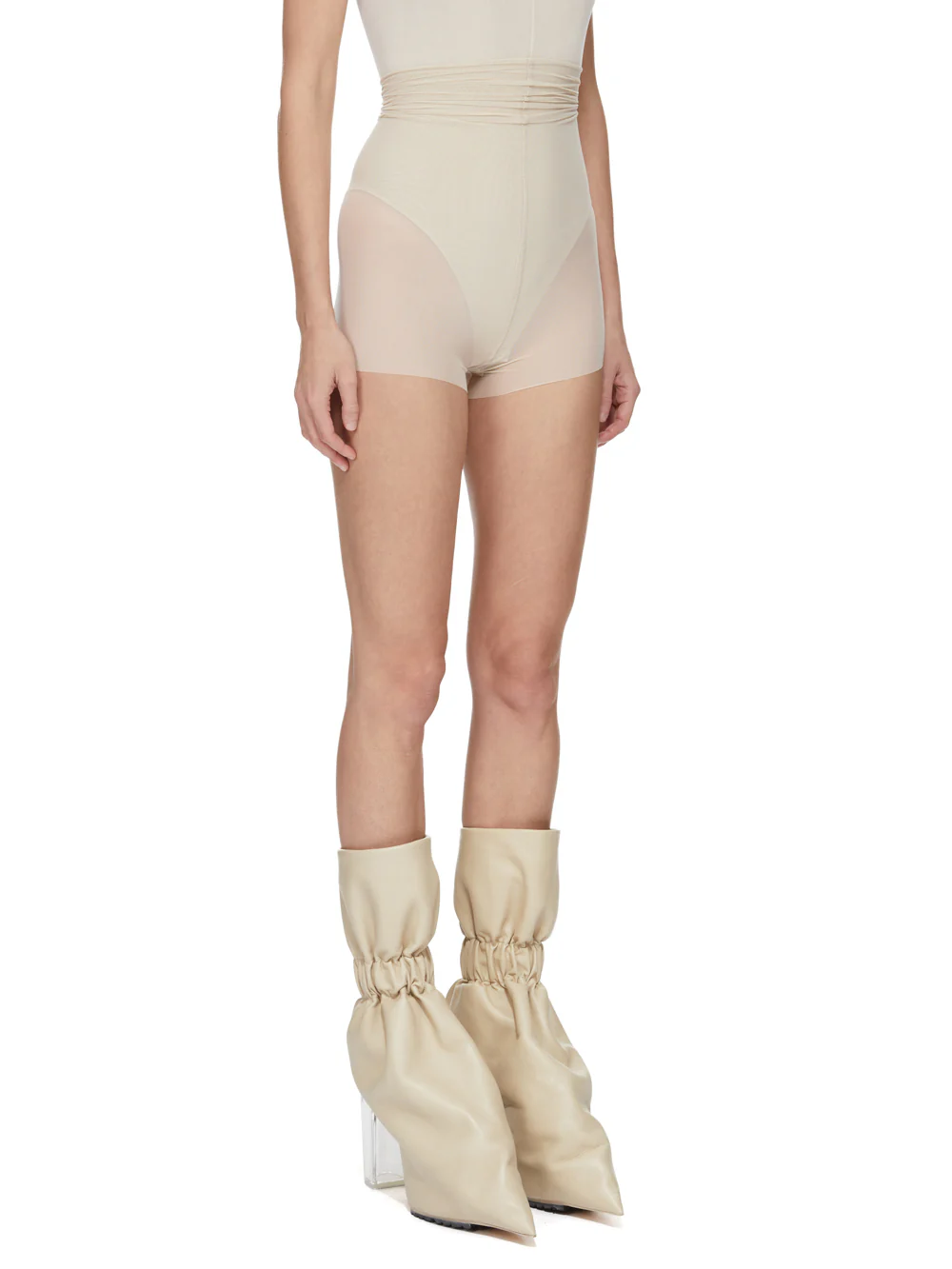 RO01F6395_TUS_138 | HIGH WAISTED STRETCH SHORTS - Image 2