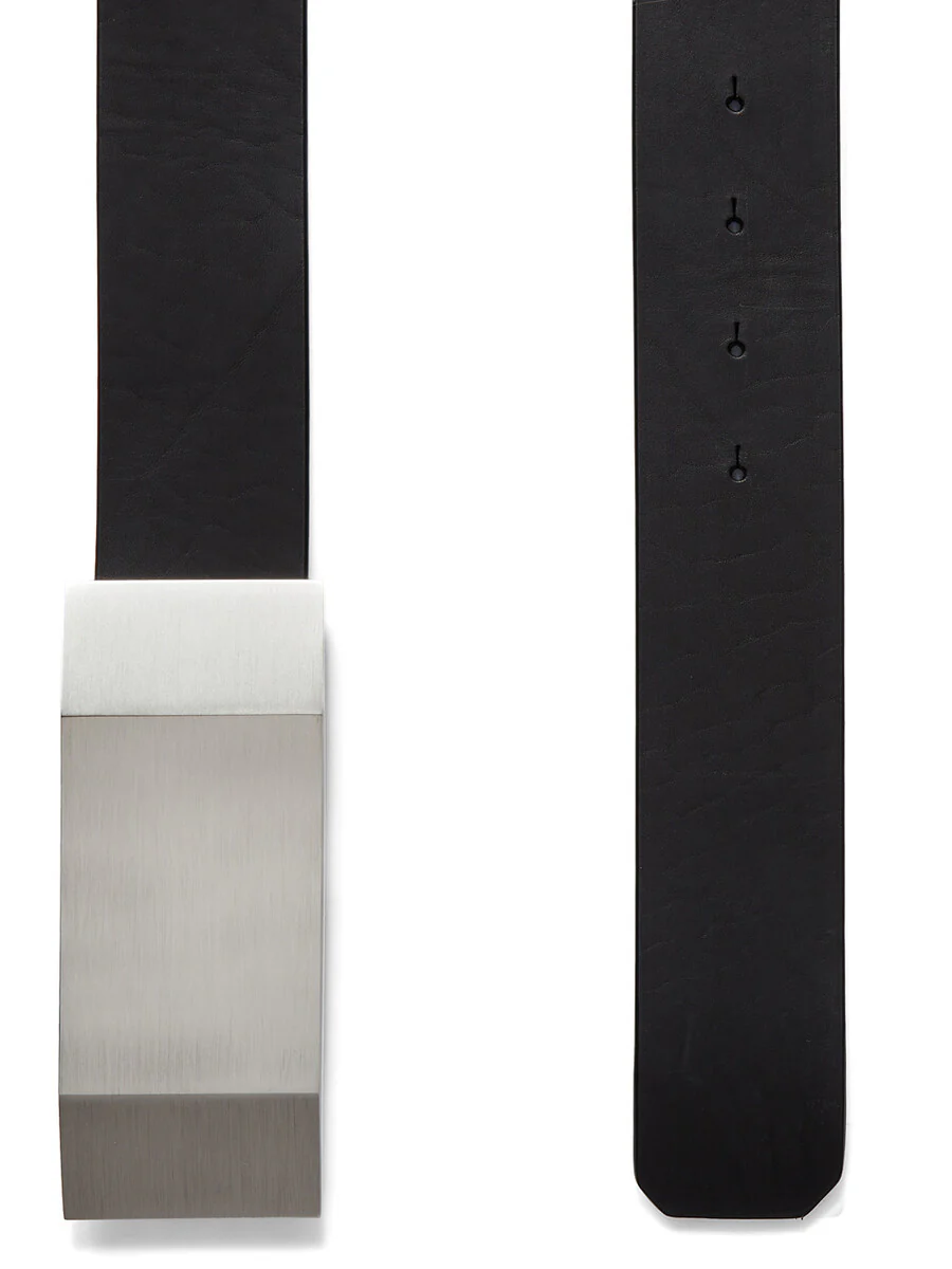 RO01F6481_LGE_09 | BIG BEVELED BUCKLE BELT - Image 2