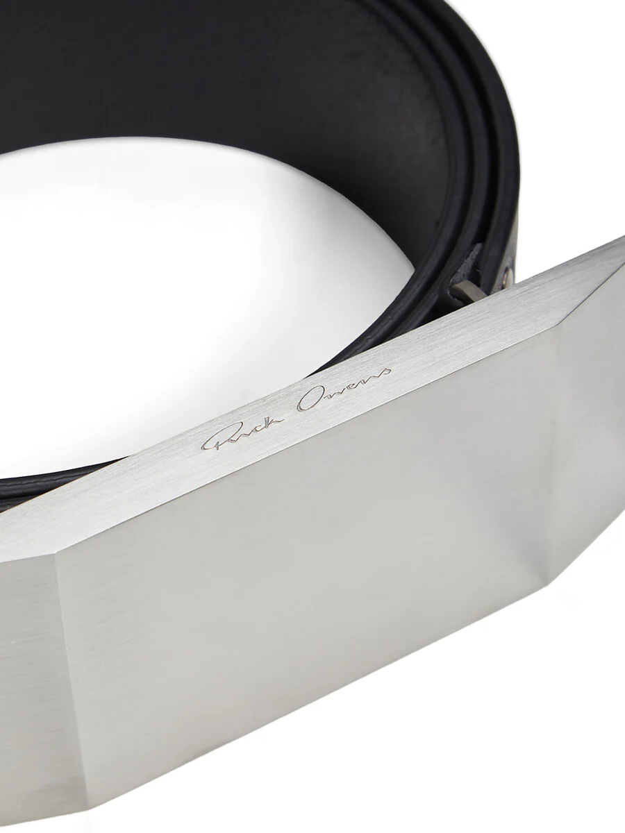RO01F6481_LGE_09 | BIG BEVELED BUCKLE BELT - Image 3