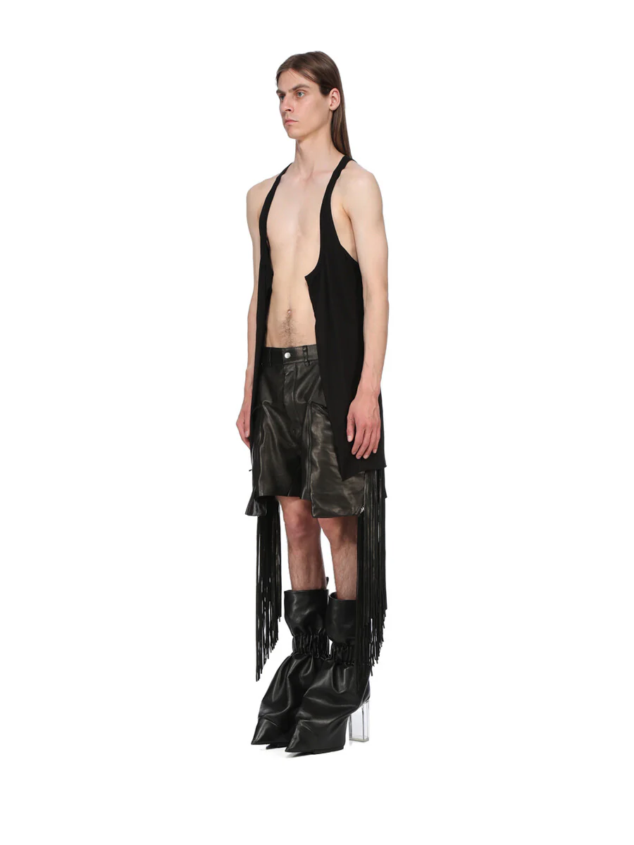 RR01F2313_LNVEF1_09 | FRINGED SHORTS - Image 5
